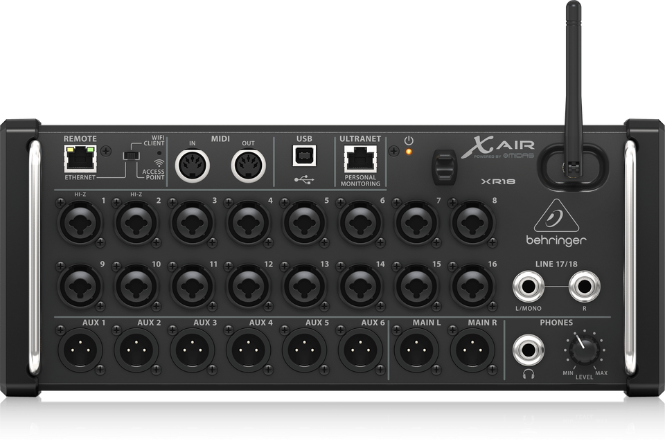 The best gear acquisition I've made in years (in praise of the Behringer XR18)